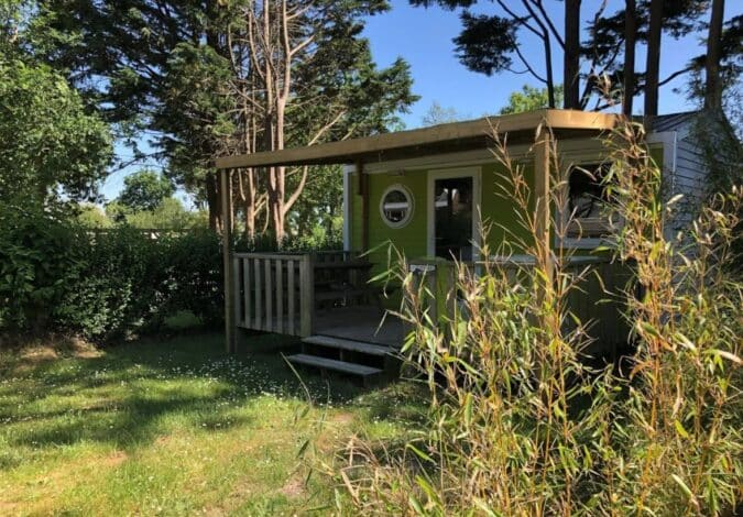 Mobil-home « Maisonnette» 2 personnes avec terrasse