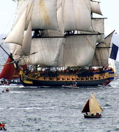 L’Hermione au Grand prix de l’École navale