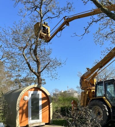 Derniers travaux avant l’ouverture