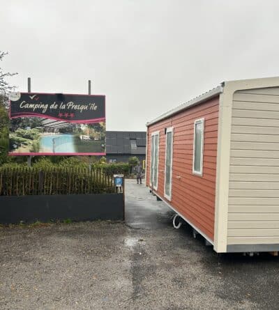 Deux nouveaux mobil-homes au camping de la presqu’île à Crozon