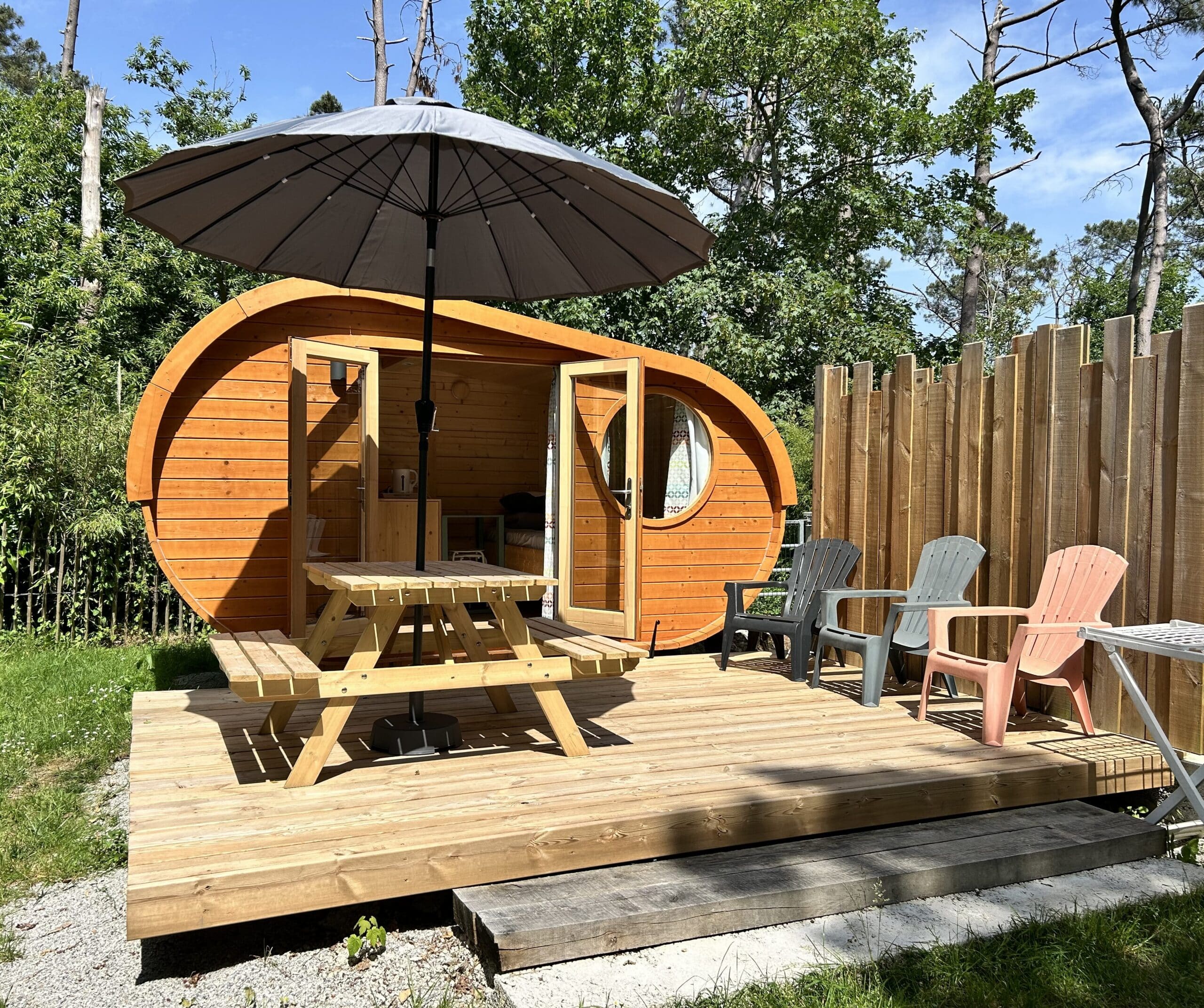 Hobbit 10m² Nouveauté 2026 Location à la nuitée